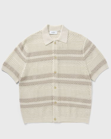 Polo tričko Les Deux Les Deux Gianni Short Sleeve Knitted Polo Shirt Béžová | LDM310156-215215, 0