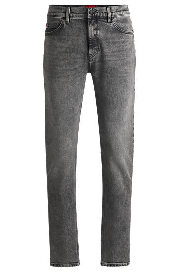 Džínsy BOSS Slim-Fit Stretch Denim Jeans Šedá | 50530600, 0