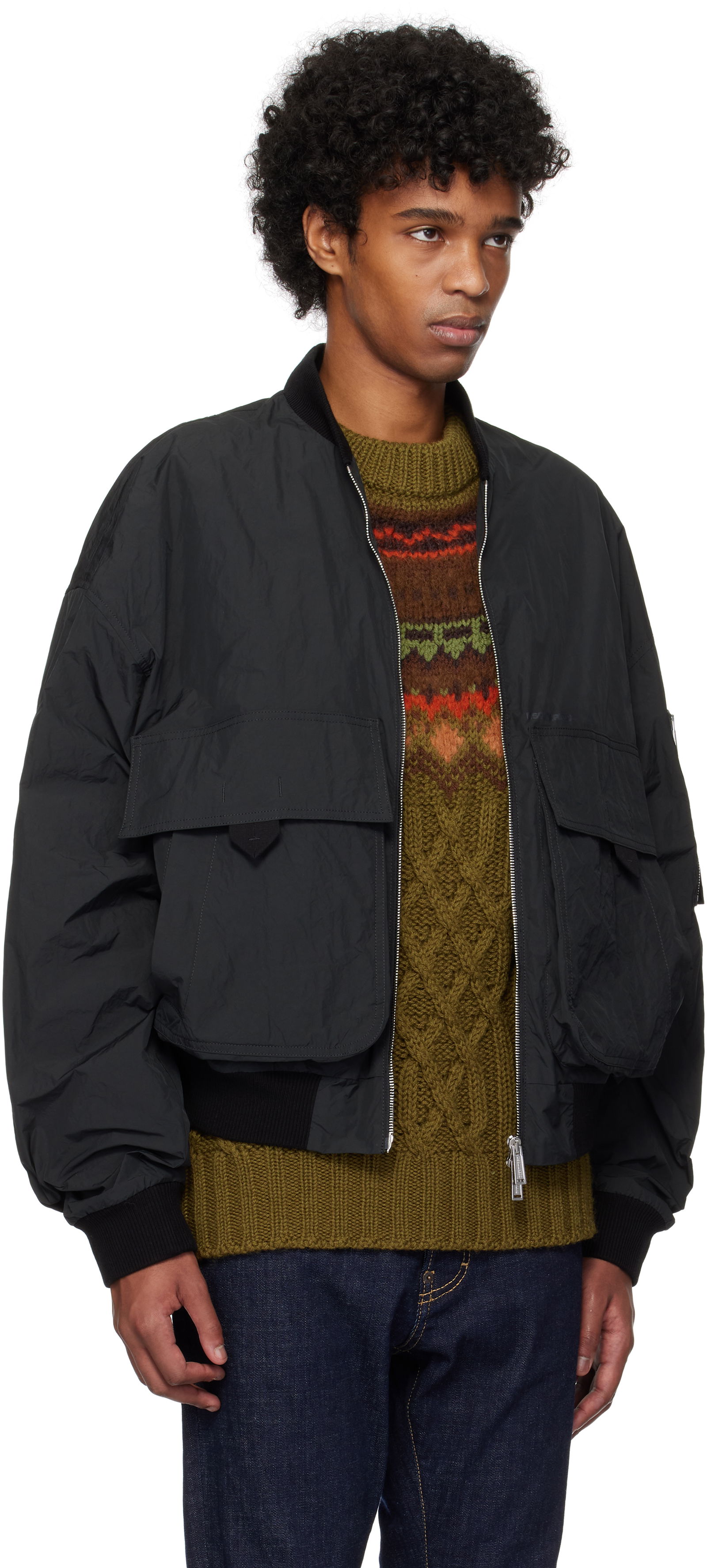 Dsquared2 Superlight 80s Bomber Jacket