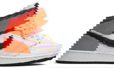 Tenisky a topánky Jordan Air Jordan 1 Mid "White Court Purple Teal" GS Biela | 554725-128, 0