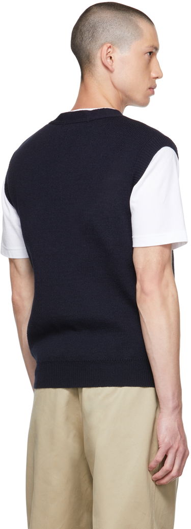 Vesta Comme des Garçons Lochaven of Scotland Edition Zip Vest Navy | DH-N506-051, 2