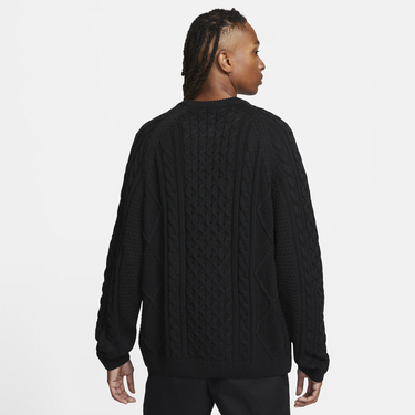 Sveter Nike Life Cable Knit Sweater Čierna | DQ5176-010, 2