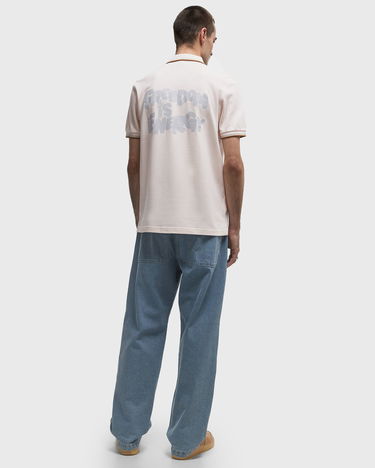 Polo tričko Comme des Garçons Fred Perry Knit T-Shirt Béžová | FO-T501-S25-3, 2