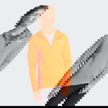 Bunda adidas Performance adidas TERREX BUNDA TERREX XPERIOR LIGHT FLEECE HOODED Oranžová | IQ3720, 3