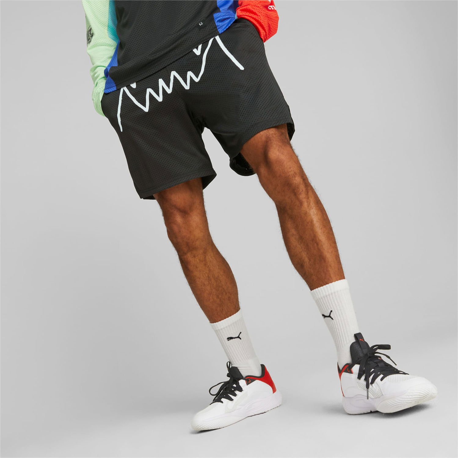 Šortky Puma Jaws Core Basketball Shorts Čierna | 539573_01, 1