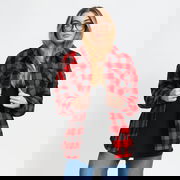 Flanell Padded Overshirt