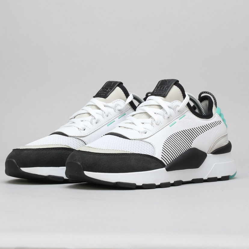 Tenisky a topánky Puma RS-0 Re-Invention white - gray violet - biscay green Biela | 366887 01