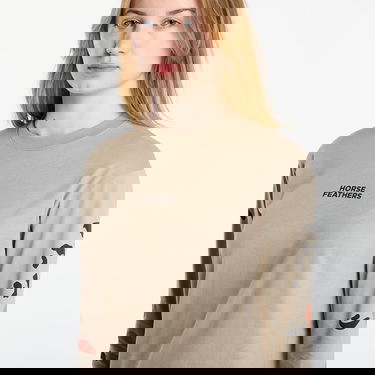 Tričko Horsefeathers Long-Sleeve Top Reiko Béžová | SW958A, 3