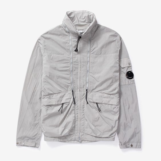 Bunda C.P. Company Chrome-r Zipped Jacket Šedá | 16CMOW012A-913, 0