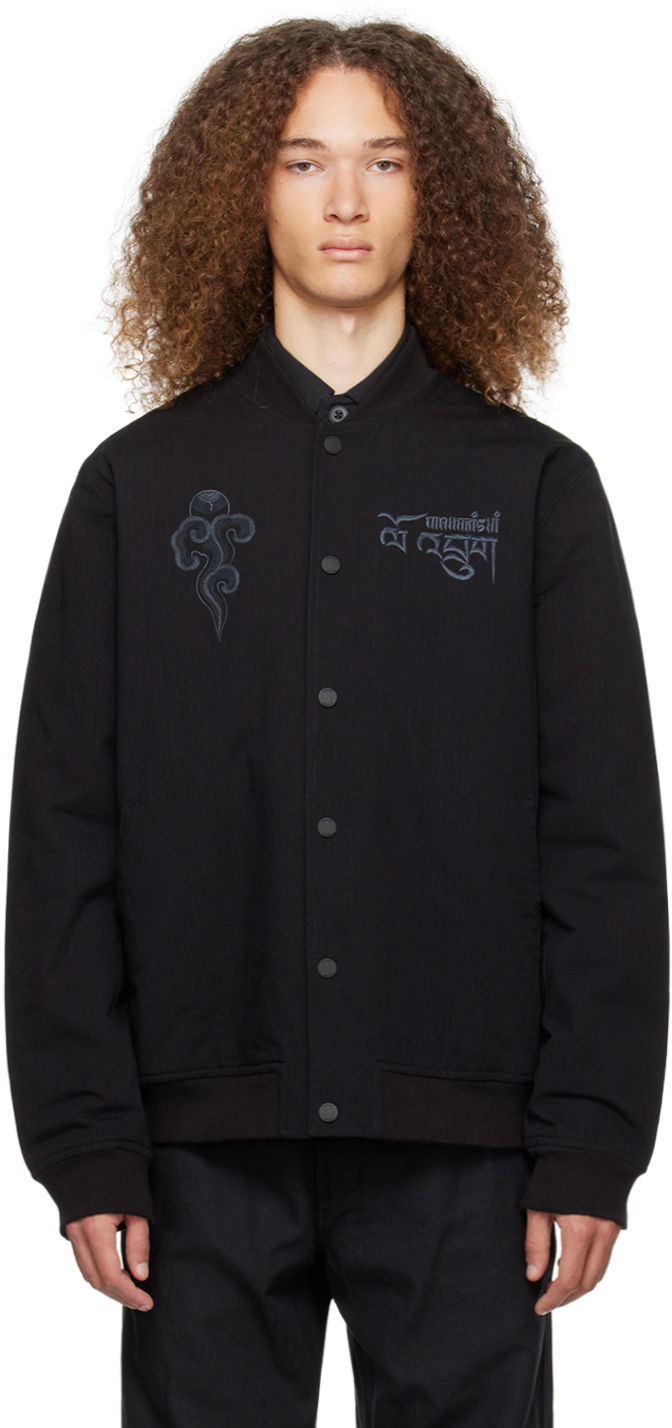 Bomber bunda Maharishi Dragon Tour Bomber Jacket Čierna | 5013