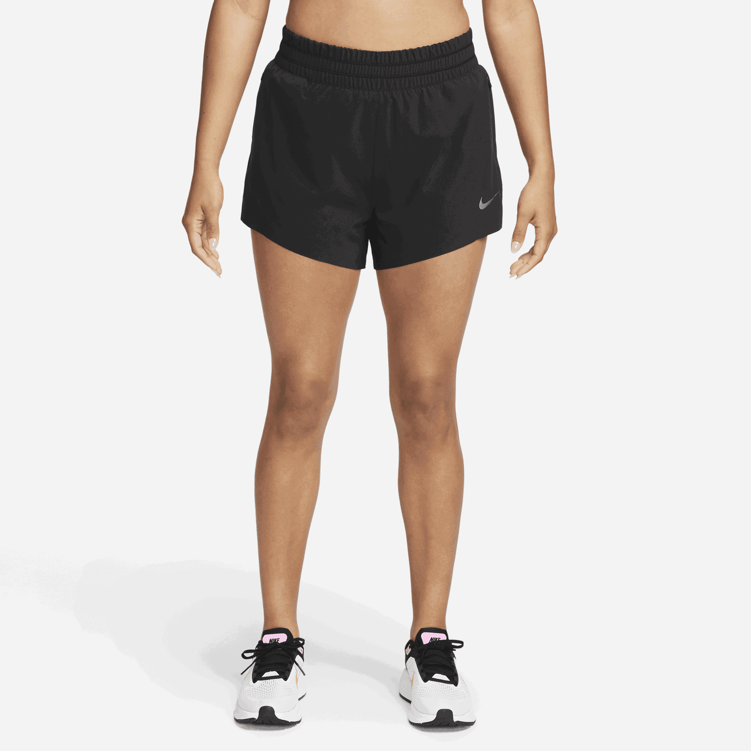 Šortky Nike 8cm Dri-FIT Running Division s vysokým pasem Čierna | FB7628-010, 0