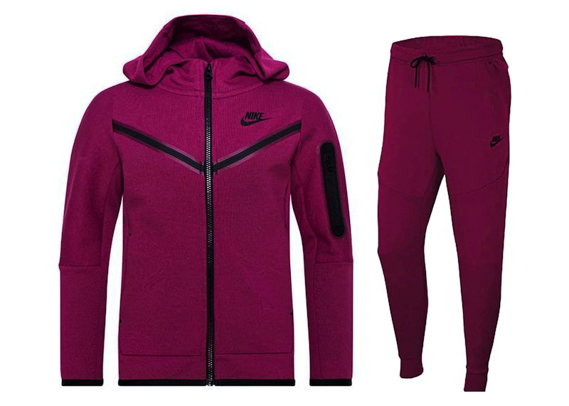 Súprava Nike Kids' Tech Fleece Full-Zip Hoodie & Joggers Set Fialová | CU9223 653/CU9213 653