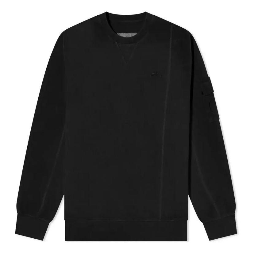Sveter A-COLD-WALL* Compass Pocket Crew Sweatshirt Čierna | ACWMW029-BLACK