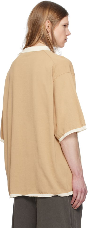 Polo tričko HED MAYNER Hed Mayner Embroidered Polo Béžová | HMMA75076R-HA605A, 2