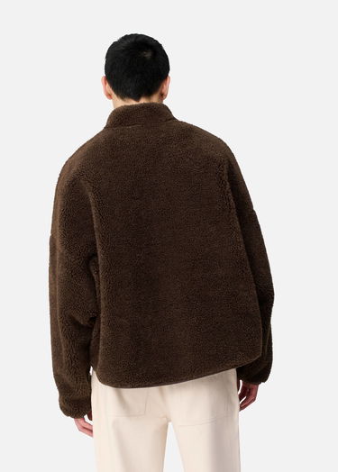 Bunda AXEL ARIGATO Alvin Armstrong Fleece Zip-Up Jacket Hnedá | A4020001, 3