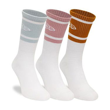 Ponožky New Era New Era Stripe Crew 3-Pack Socks Rôznofarebný | 60595132, 1