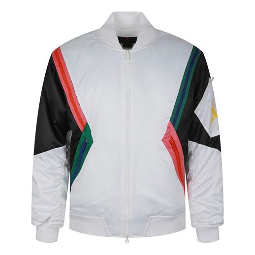 Bomber bunda Jordan Jordan Wings MA-1 Colorblock Jacket Biela | CD5458-100, 0