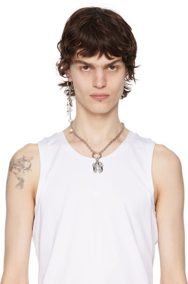 Náhrdelník Acne Studios Acne Studios Lobster Pendant Necklace Metalická | C50453-, 3