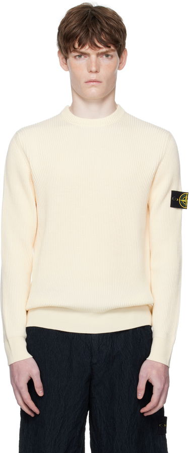 Sveter Stone Island Stone Island Full Rib RWS Wool Sweater Žltá | K2S15 5100053 S00C2, 0