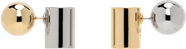 Náušnice Jacquemus Jacquemus Perlina Mismatched Earrings Metalická | 24H241JW720-5845, 0