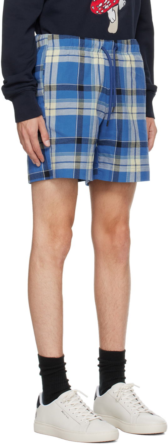 Šortky Paul Smith PS Paul Smith Check Shorts Modrá | M2R-737U-L21829, 1