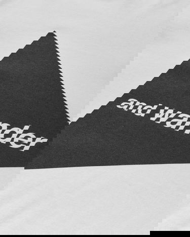 Tričko and wander Big Logo T-Shirt Biela | 5745184095 030, 3