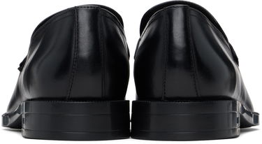 Tenisky a topánky BOSS BOSS Leather Penny Loafers Čierna | 50541699, 1