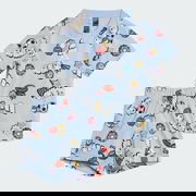 Seasonal Essentials Fun Allover Print T-Shirt and Shorts Set