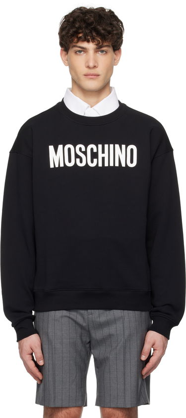Sveter Moschino Moschino Institutional Sweatshirt Čierna | 251ZZA170402281555, 0