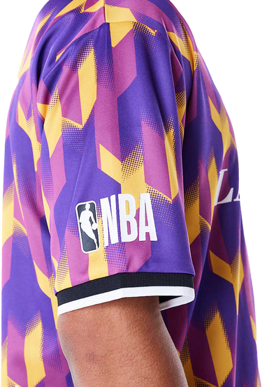 Dres New Era NBA LA Lakers Geometric Pattern Soccer Jersey Rôznofarebný | 60565029-60565029, 3