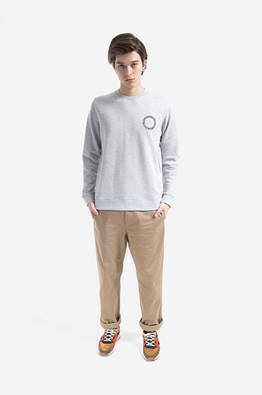 Mikina NORSE PROJECTS Vagn BMC Logo Print Sweatshirt Šedá | N20.1284.1026, 1