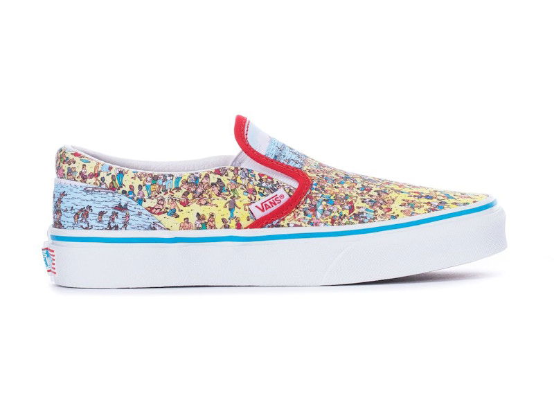 Tenisky a topánky Vans Vans Classic Slip-On Where's Waldo Beach Rôznofarebný | VN0A4BUT3WO, 0