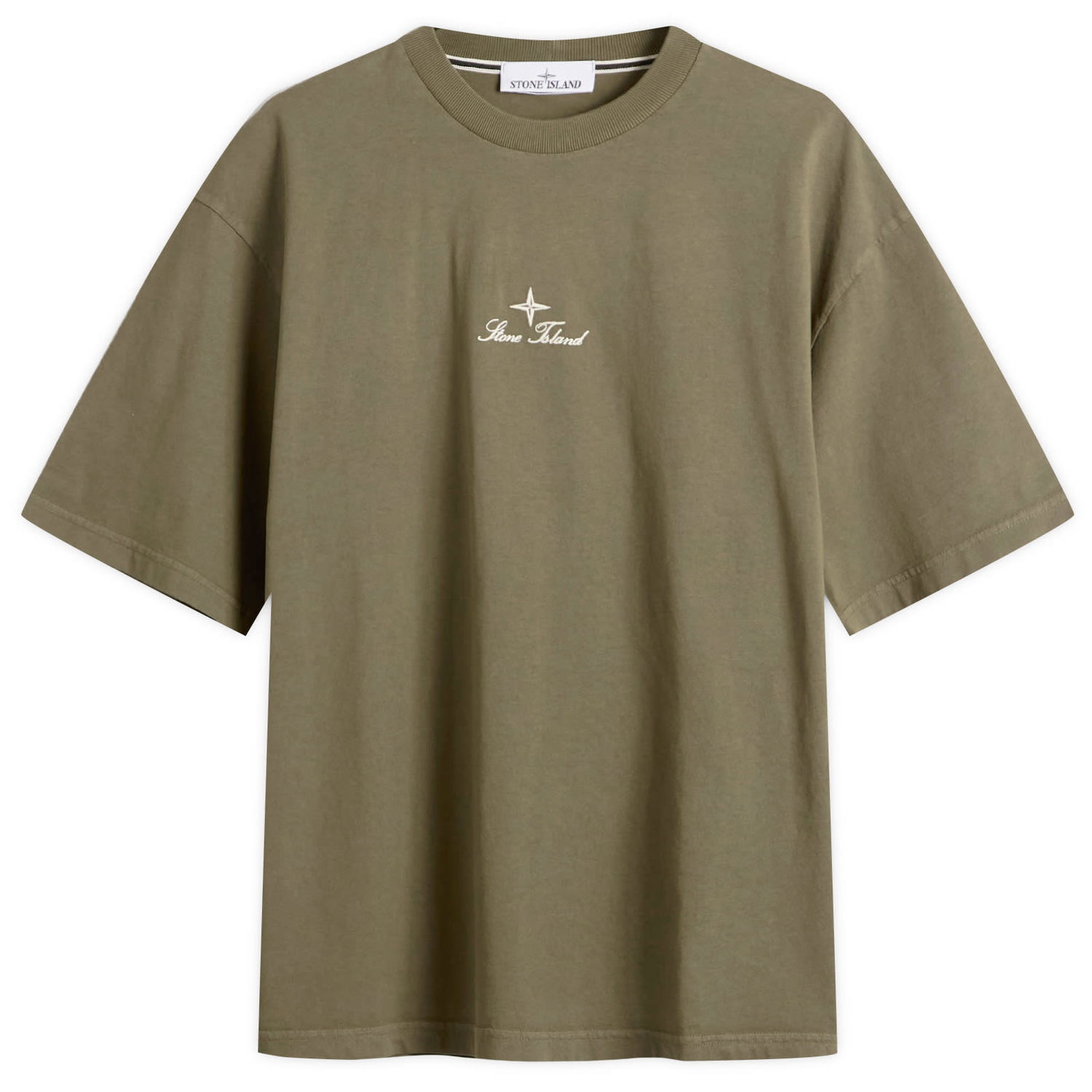 Tričko Stone Island Multiaxial Sashiro Embroidery T-Shirt Zelené | K2S152100021-V0054, 0