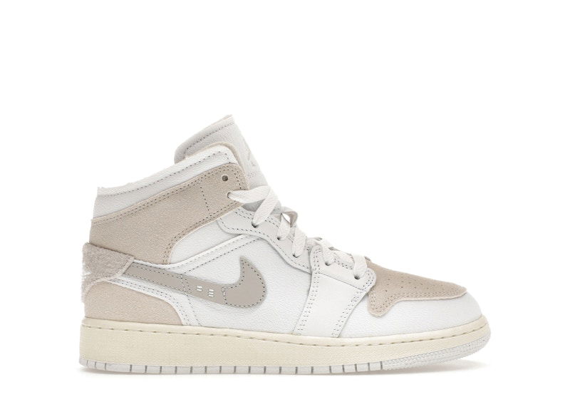 Tenisky a topánky Jordan Air Jordan 1 Mid SE Craft Inside Out Biela | FB9142-120, 1