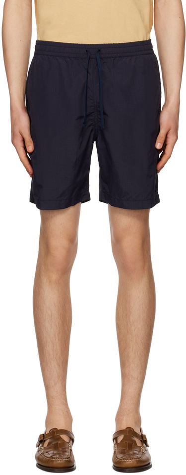 Šortky Universal Works Universal Works Beach Shorts Navy | 28533, 0