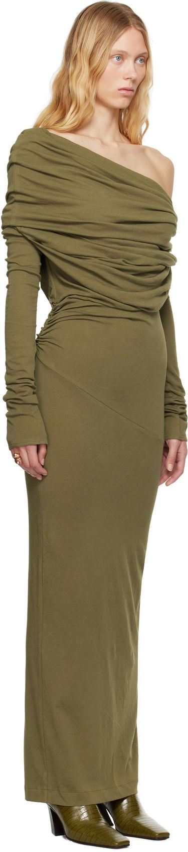 Šaty Entire Studios Entire Studios Bound Maxi Dress Zelené | ESW-S25-6018-CA, 1