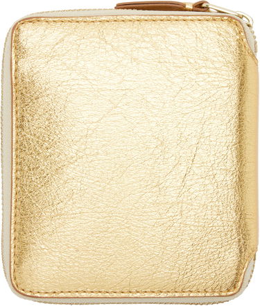 Peňaženka Comme des Garçons Silver Leather Wallet Metalická | SA2100G, 1
