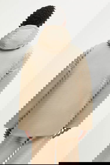 Parka MAISON KITSUNÉ Quilted Parka Béžová | PM02212WW9070, 2