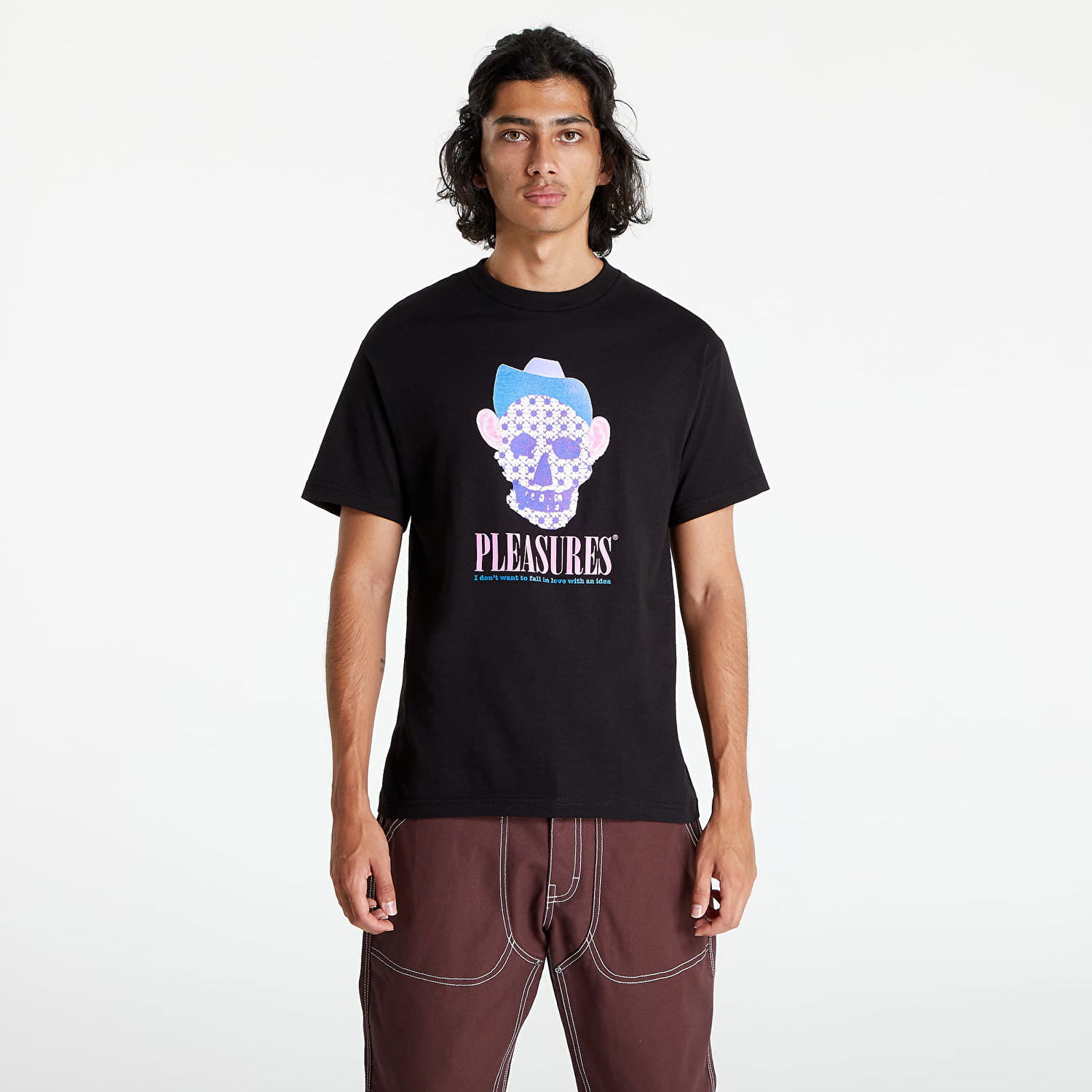 Tričko Pleasures Cowboy T-Shirt Čierna | P22F059 BLACK, 0