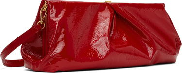 Kabelka Dries Van Noten Dries Van Noten Patent Leather Clutch Červená | 251-011518-186, 2