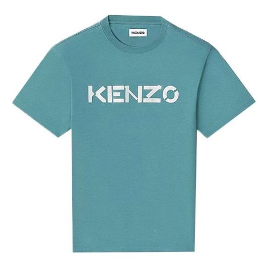 Tričko KENZO Short Sleeve Logo T-Shirt Modrá | FA65TS0004SJ-62, 0