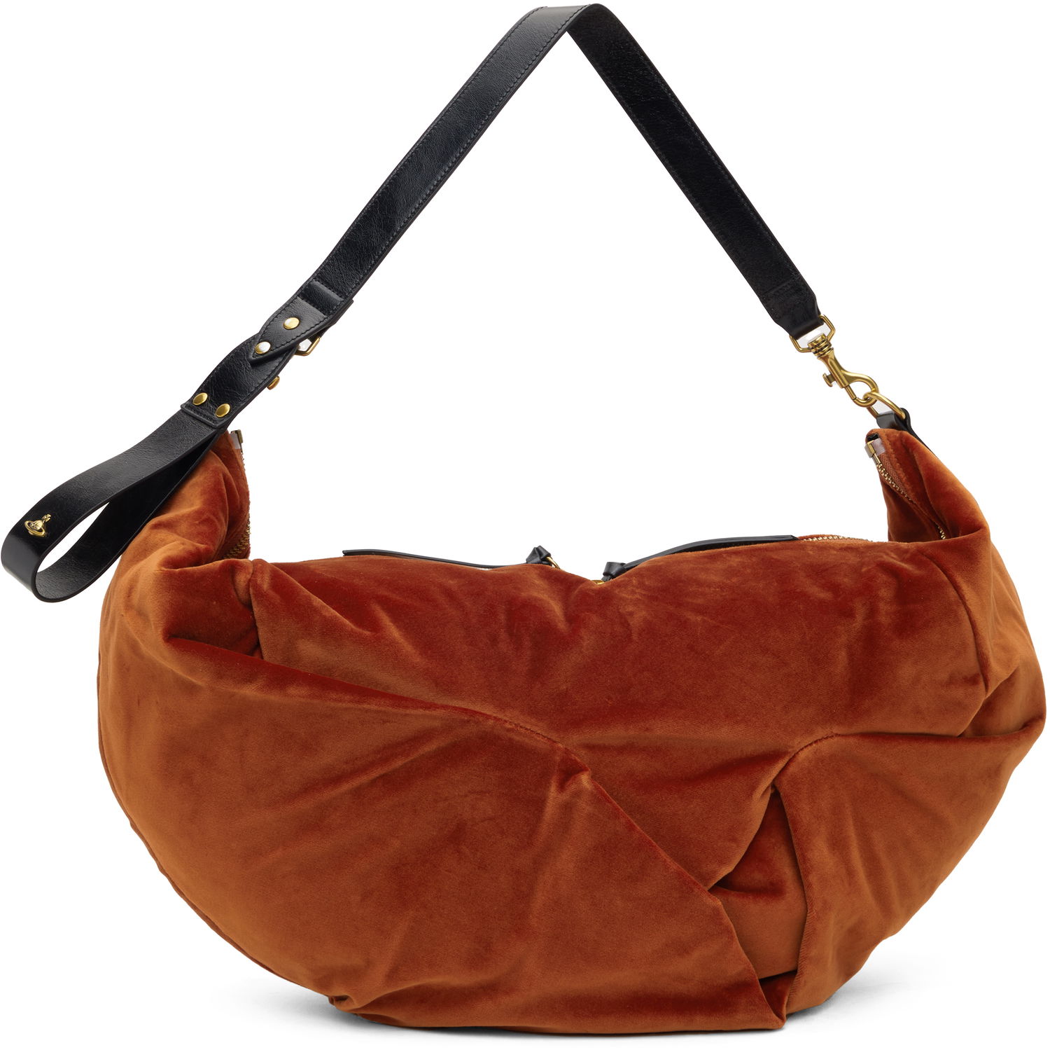 Taška cez rameno Vivienne Westwood Large Agnes Shoulder Bag Oranžová | 46010005W-W00ZL-, 0
