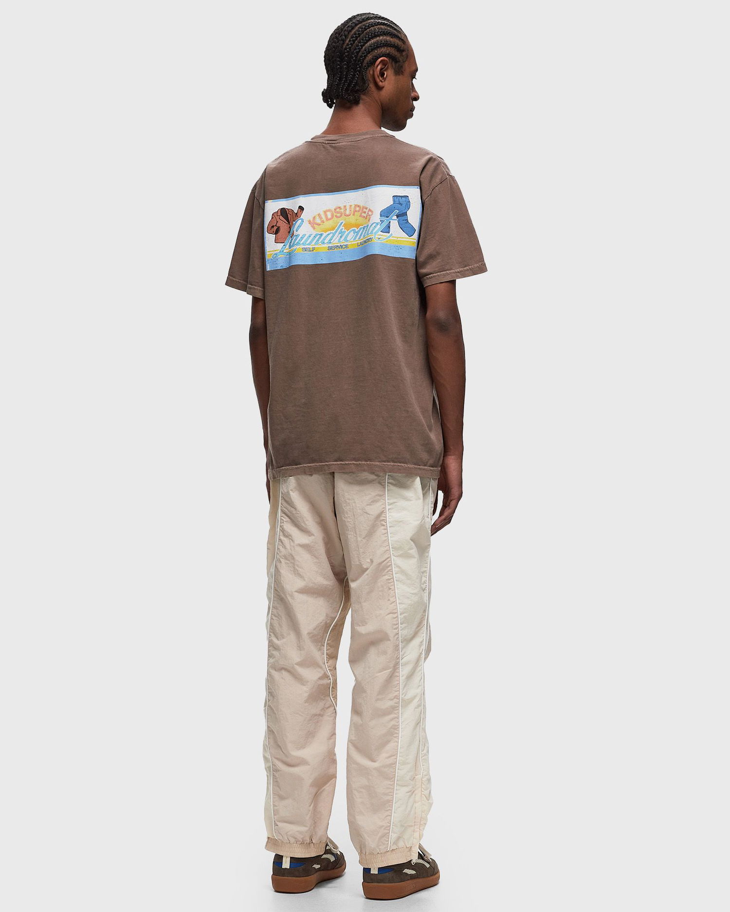 Tričko KidSuper KidSuper Studios Laundromat T-Shirt, Size S Hnedá | SS24-SST-07, 1