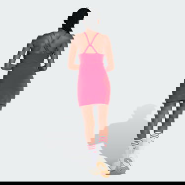 Šaty adidas Originals 3-Stripes Mini Dress Červená | IR8128, 2