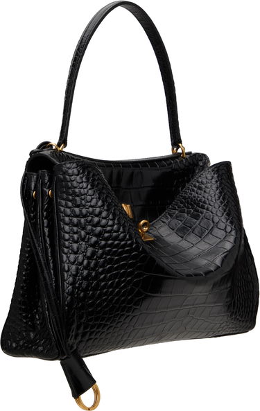 Tote bag Balenciaga Croc Rodeo Medium Bag Čierna | 789772 2AA5L, 1