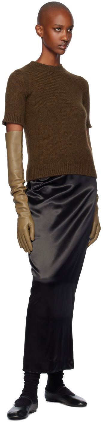 Sveter The Row The Row Hibiscus Knit Sweater Hnedá | 8284-Y629, 3