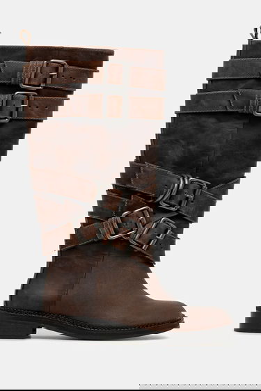 Tenisky a topánky Andersson Bell Andersson Bell Layered Strap Flat Boots Hnedá | aaa484w, 1