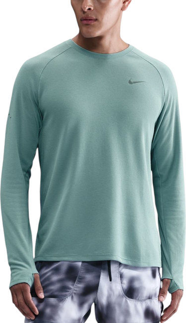 Mikina Nike Stride Textured Long-Sleeve Running Top with Thumbholes Tyrkysová | hv2705-017, 0