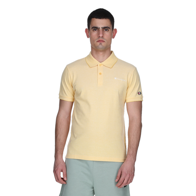 Polo tričko Champion Short Sleeve Pique Polo Žltá | 221485-YM003