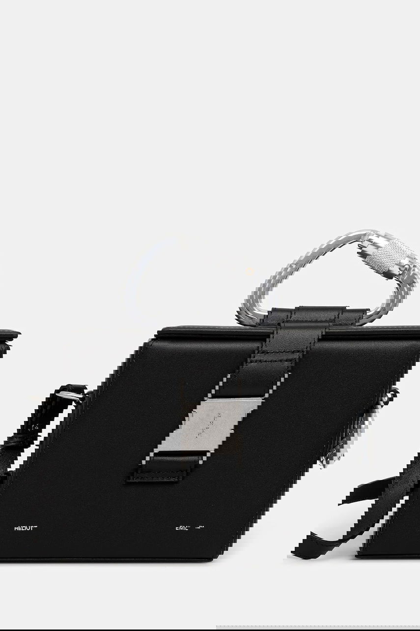 Kabelka HELIOT EMIL Heliot Emil Leather Crossbody Bag Čierna | SS25.15.001.BLK01.CO, 0